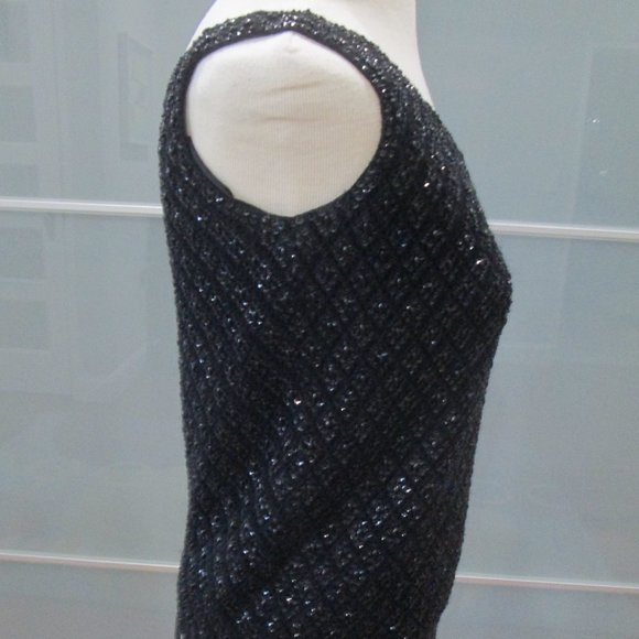 Vintage 1950's Harilela's Beaded Tank / Shell - Picture 4 of 5